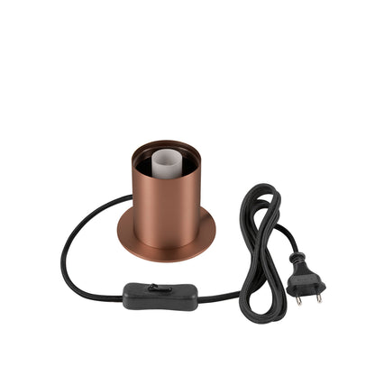 VARYT, Tischleuchte, rund, 1x max. 6 W, E14, kupfer