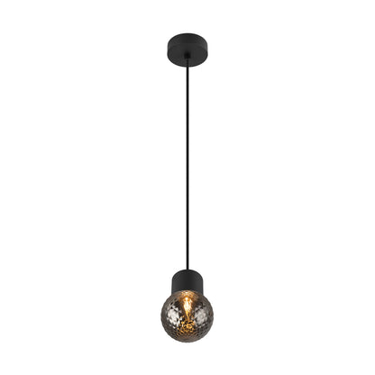 VARYT, Pendelleuchte, E14, Pendellänge 150 cm, 1x max. 6 W, schwarz