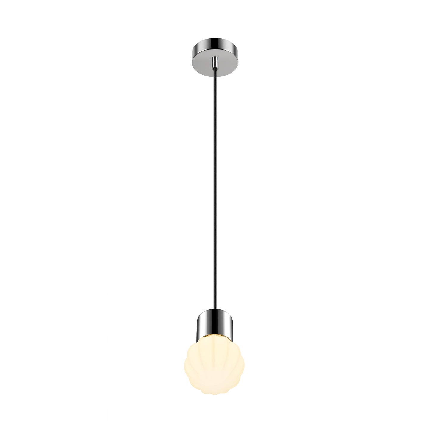 VARYT, Pendelleuchte, E14, Pendellänge 150 cm, 1x max. 6 W, chrom