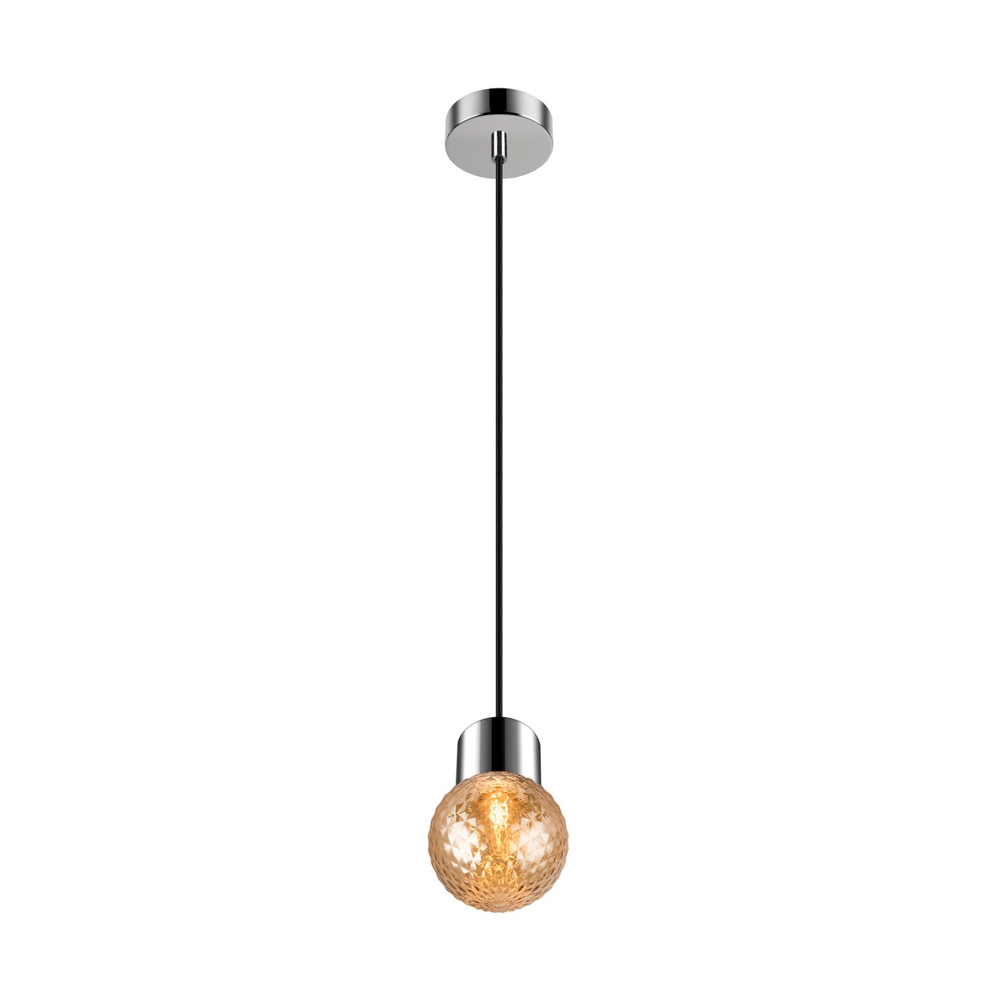 VARYT Glasschirm, Diamant amber