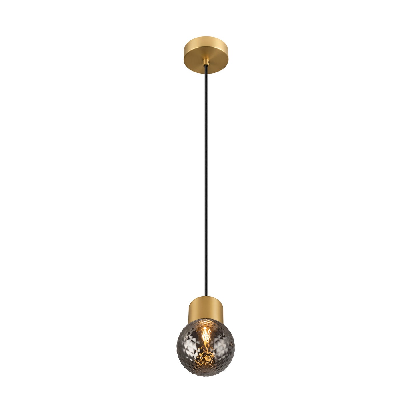 VARYT Glasschirm, Diamant smoke