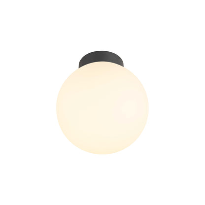 SUN 20, Deckenaufbauleuchte, rund, 1x max. 60 W, E27, schwarz