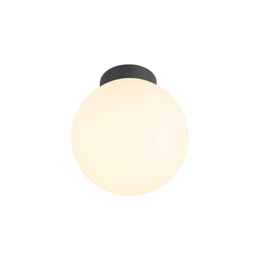 SUN 20, Deckenaufbauleuchte, rund, 1x max. 60 W, E27, schwarz