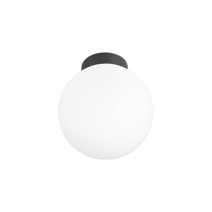 SUN 20, Deckenaufbauleuchte, rund, 1x max. 60 W, E27, schwarz