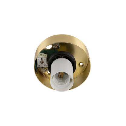 SUN 20, Deckenaufbauleuchte, rund, 1x max. 60 W, E27, gold