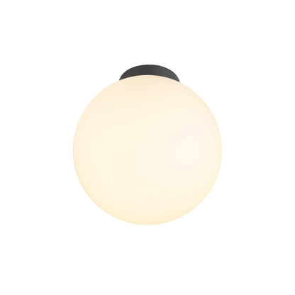SUN 30, Deckenaufbauleuchte, rund, 1x max. 60 W, E27, schwarz