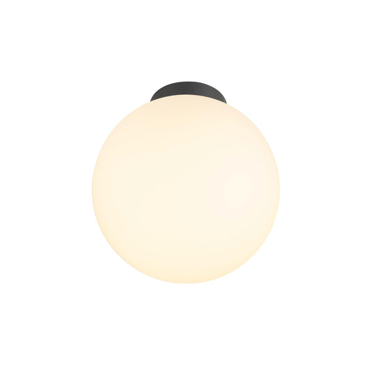 SUN 30, Deckenaufbauleuchte, rund, 1x max. 60 W, E27, schwarz
