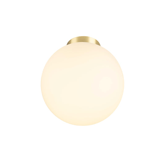 SUN 30, Deckenaufbauleuchte, rund, 1x max. 60 W, E27, gold