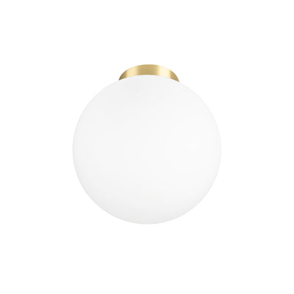 SUN 30, Deckenaufbauleuchte, rund, 1x max. 60 W, E27, gold