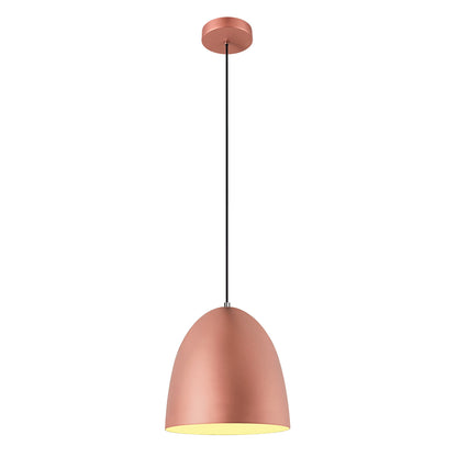 PARA CONE 30, Pendelleuchte, Pendellänge 250 cm, E27, 1x max. 60 W, kupfer / weiß