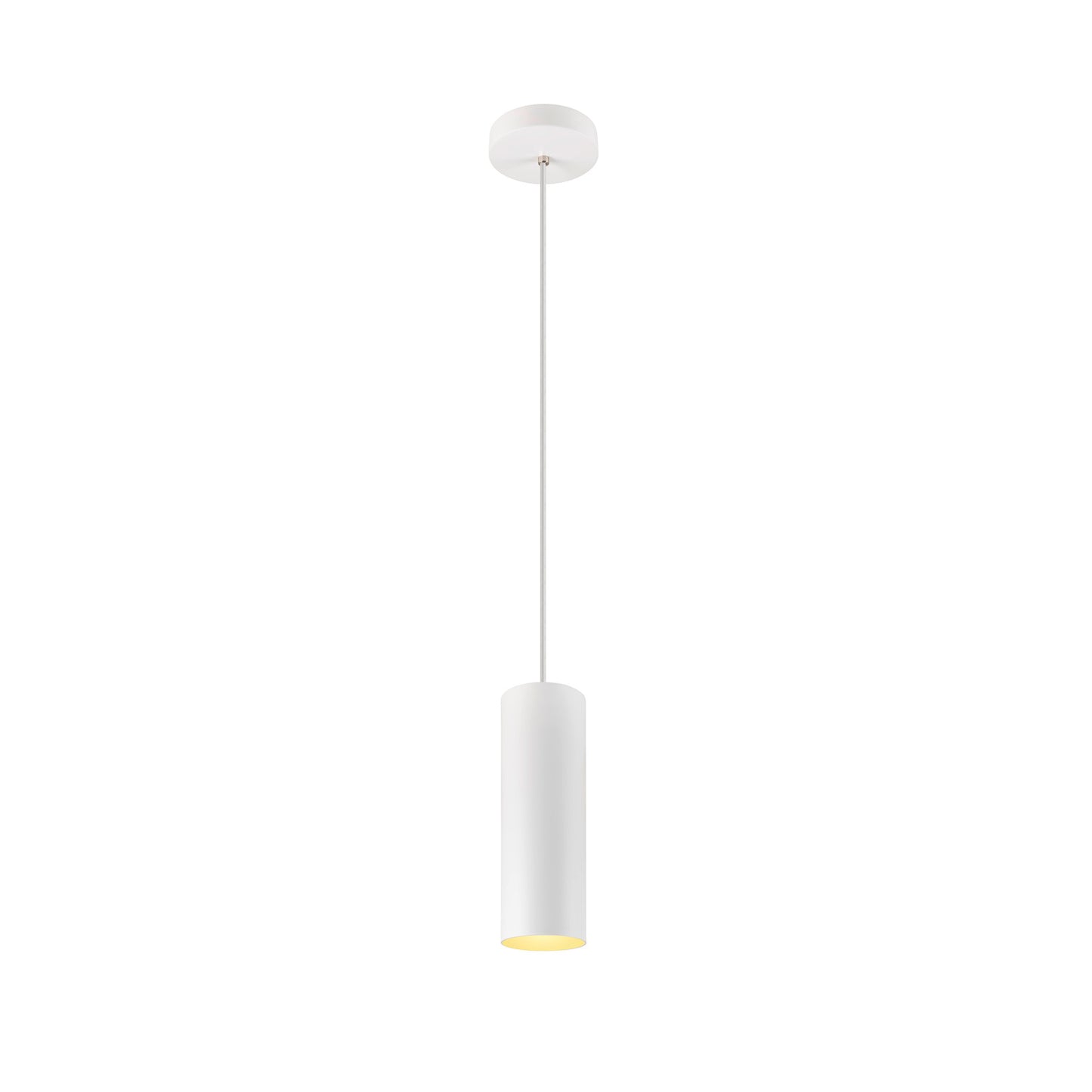ENOLA®, Pendelleuchte, Pendellänge 150 cm, E27, 1x max. 50 W, matt weiß