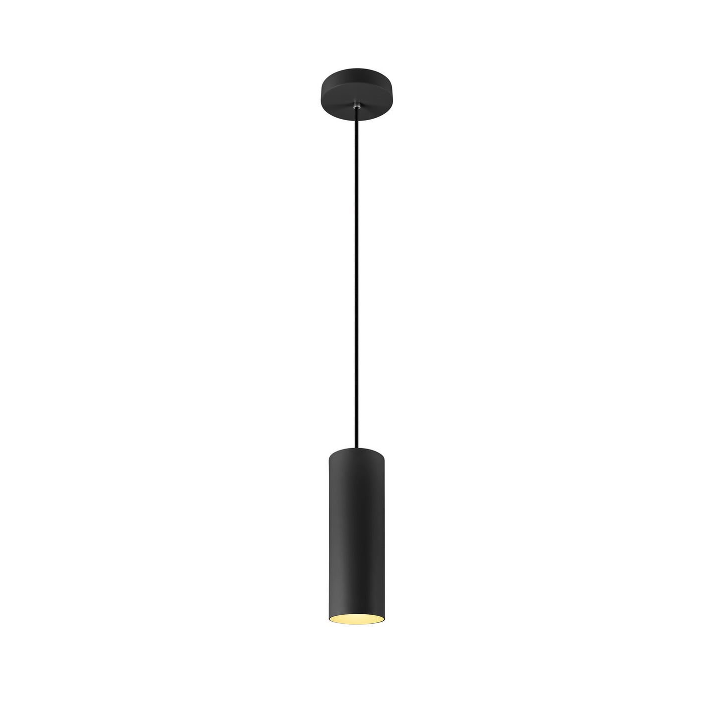 ENOLA®, Pendelleuchte, Pendellänge 150 cm, E27, 1x max. 50 W, matt schwarz