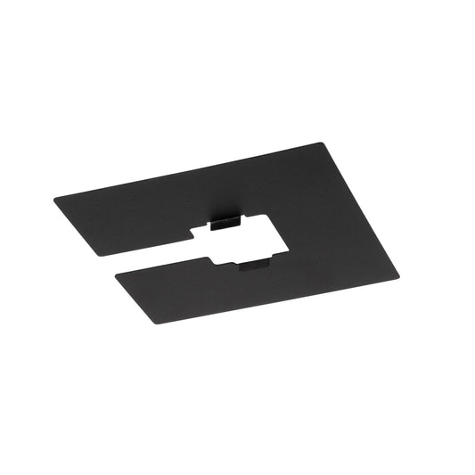 1~ SYSTEM, Abdeckung, L: 10 B: 10 cm, schwarz
