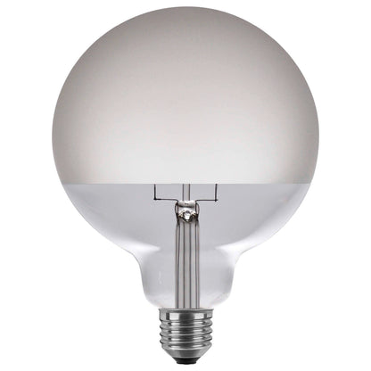LED Globe 125 Half Moon, LED-Leuchtmittel, E27, PHASE, 7 W, 2700 K