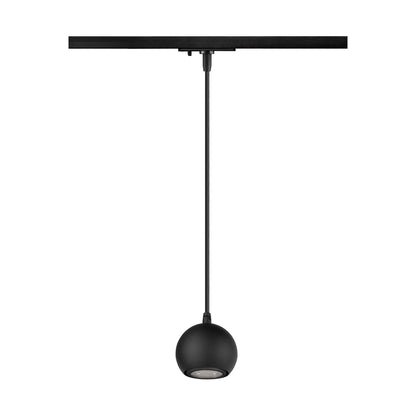 LIGHT EYE® 90, 1~ Pendelleuchte, GU10, Pendellänge 150 cm, 1x max. 6 W, matt schwarz
