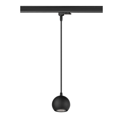 LIGHT EYE® 90, 3~ Pendelleuchte, GU10, Pendellänge 150 cm, 1x max. 6 W, matt schwarz