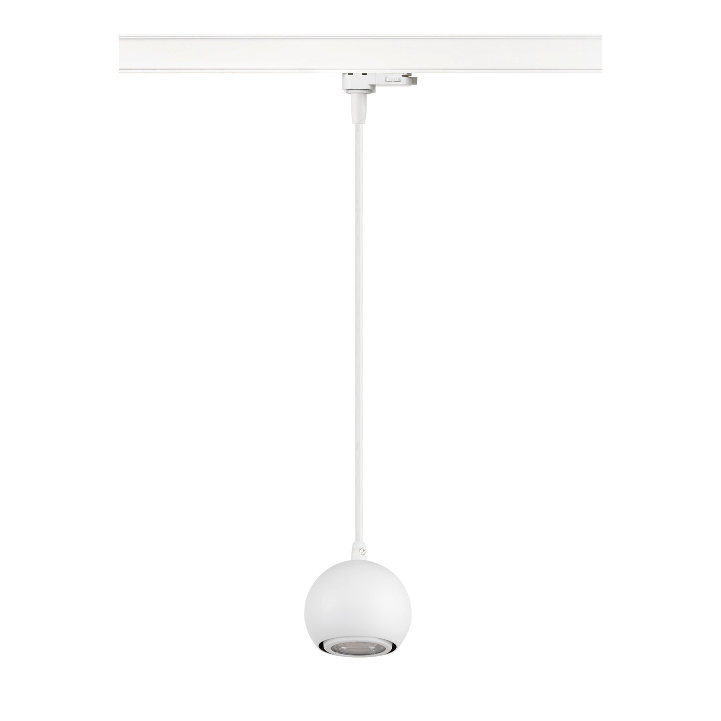 LIGHT EYE® 90, 3~ Pendelleuchte, GU10, Pendellänge 150 cm, 1x max. 6 W, matt weiß