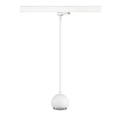 LIGHT EYE® 90, 3~ Pendelleuchte, GU10, Pendellänge 150 cm, 1x max. 6 W, matt weiß