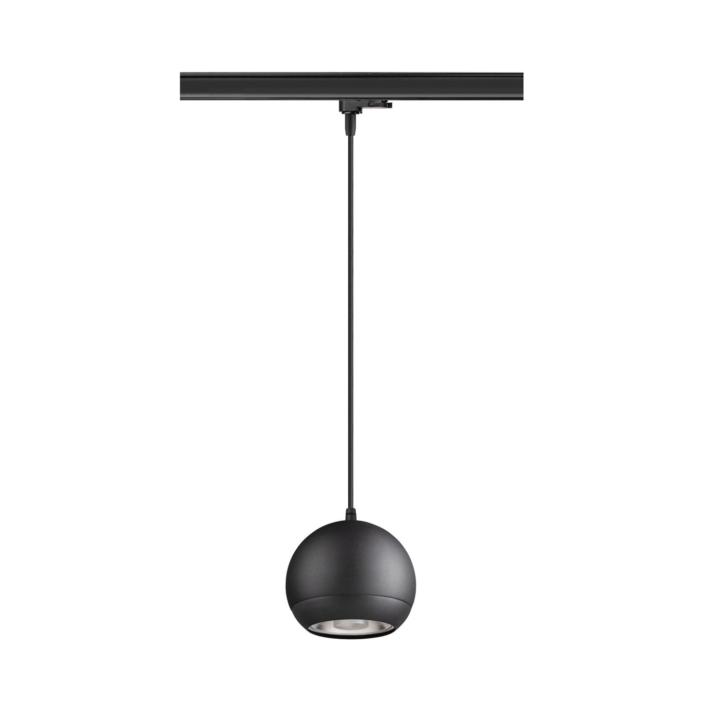 LIGHT EYE® 150, 3~ Pendelleuchte, GU10, Pendellänge 150 cm, 1x max. 13 W, matt schwarz
