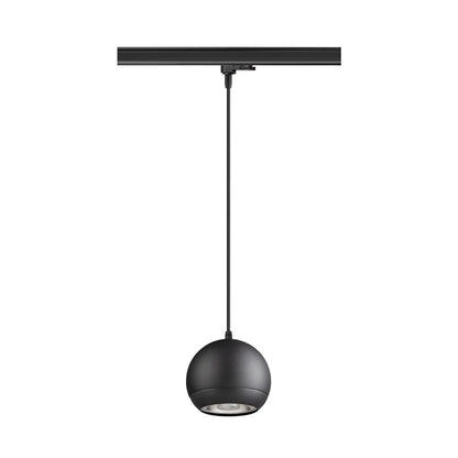 LIGHT EYE® 150, 3~ Pendelleuchte, GU10, Pendellänge 150 cm, 1x max. 13 W, matt schwarz