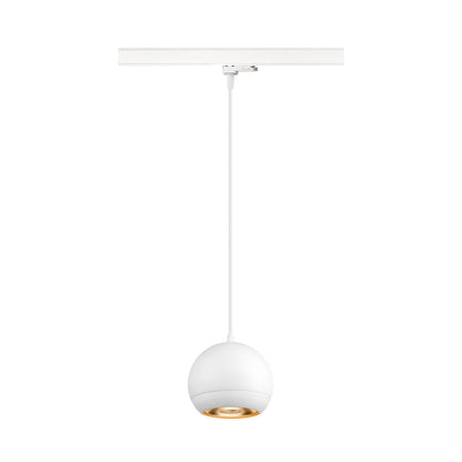LIGHT EYE® 150, 3~ Pendelleuchte, GU10, Pendellänge 150 cm, 1x max. 13 W, matt weiß