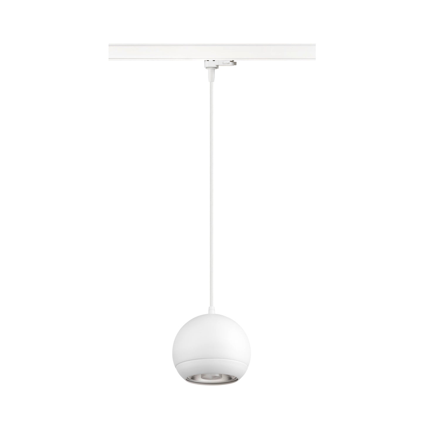 LIGHT EYE® 150, 3~ Pendelleuchte, GU10, Pendellänge 150 cm, 1x max. 13 W, matt weiß