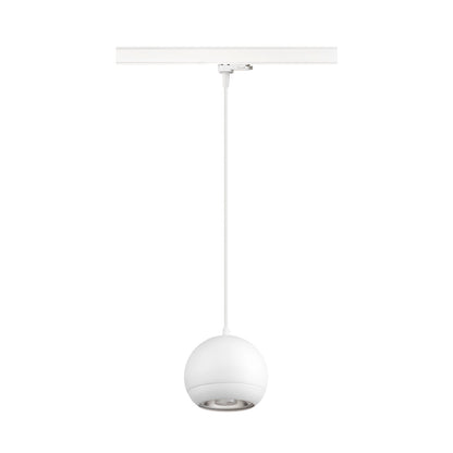 LIGHT EYE® 150, 3~ Pendelleuchte, GU10, Pendellänge 150 cm, 1x max. 13 W, matt weiß