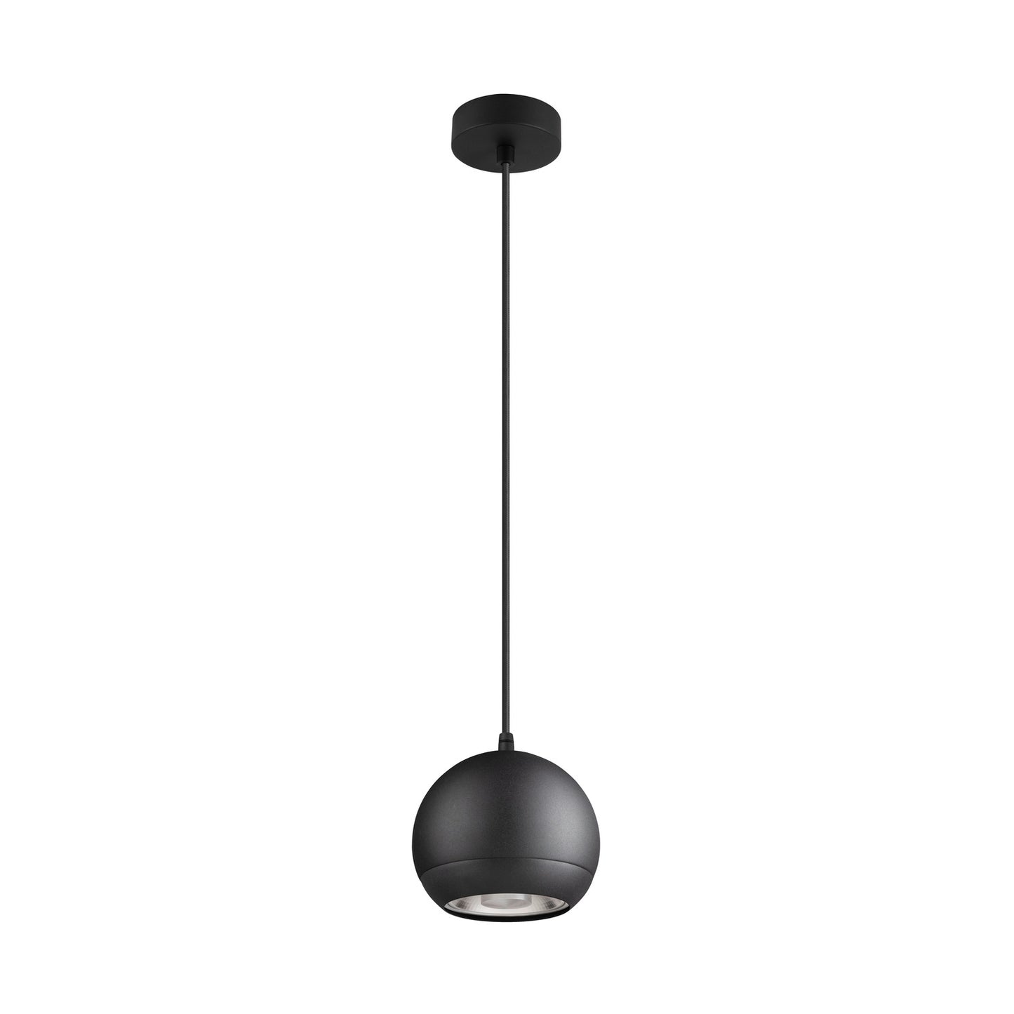 LIGHT EYE® 150, Pendelleuchte, GU10, Pendellänge 150 cm, 1x max. 13 W, matt schwarz