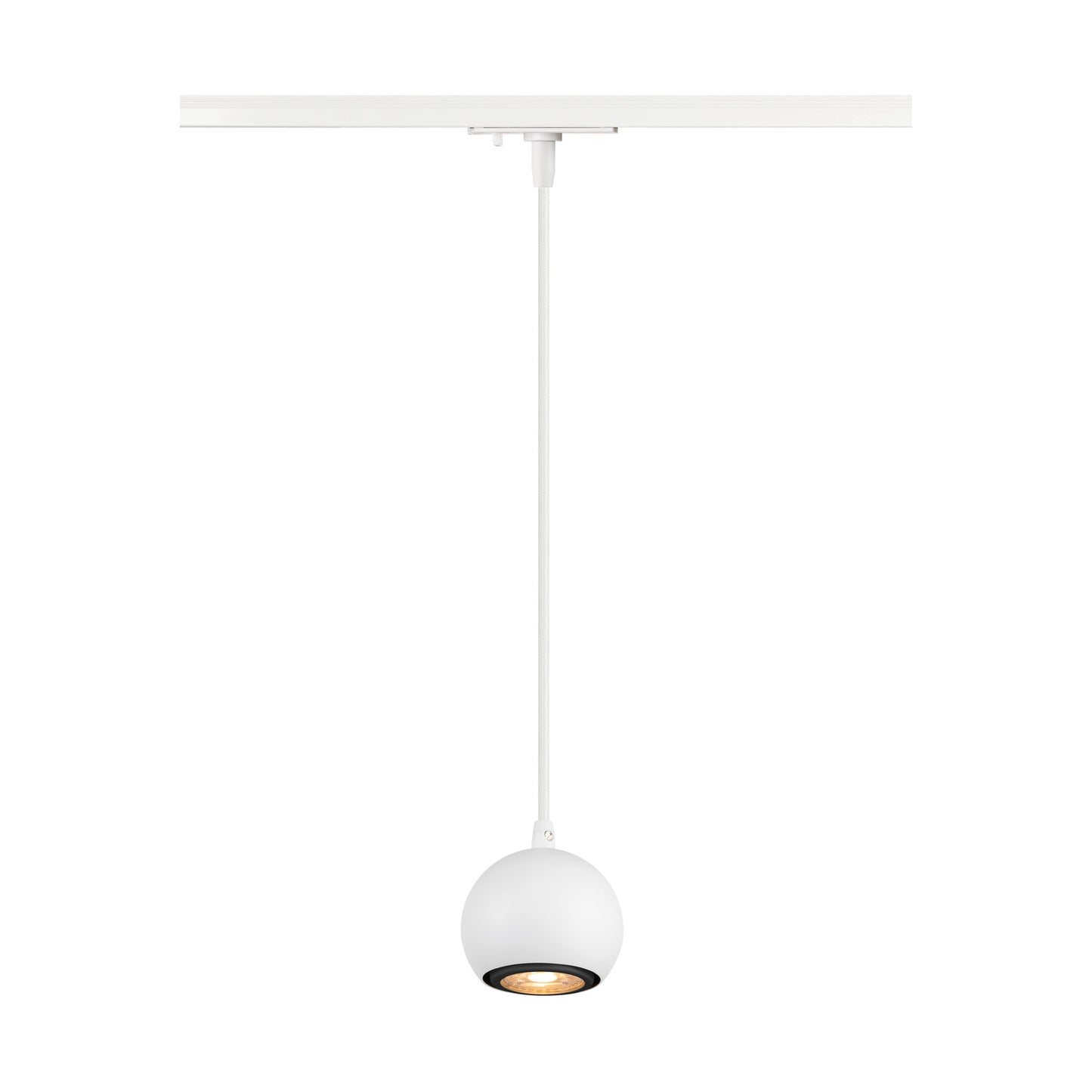 LIGHT EYE® 90, 1~ Pendelleuchte, GU10, Pendellänge 150 cm, 1x max. 6 W, matt weiß