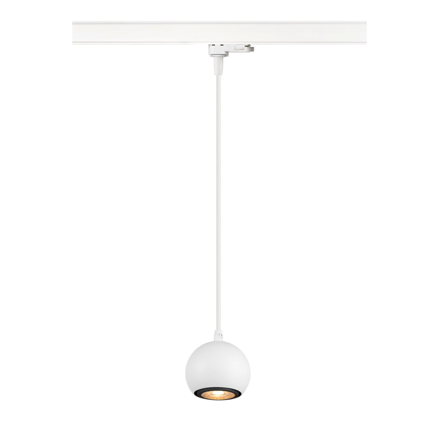 LIGHT EYE® 90, 3~ Pendelleuchte, GU10, Pendellänge 150 cm, 1x max. 6 W, matt weiß