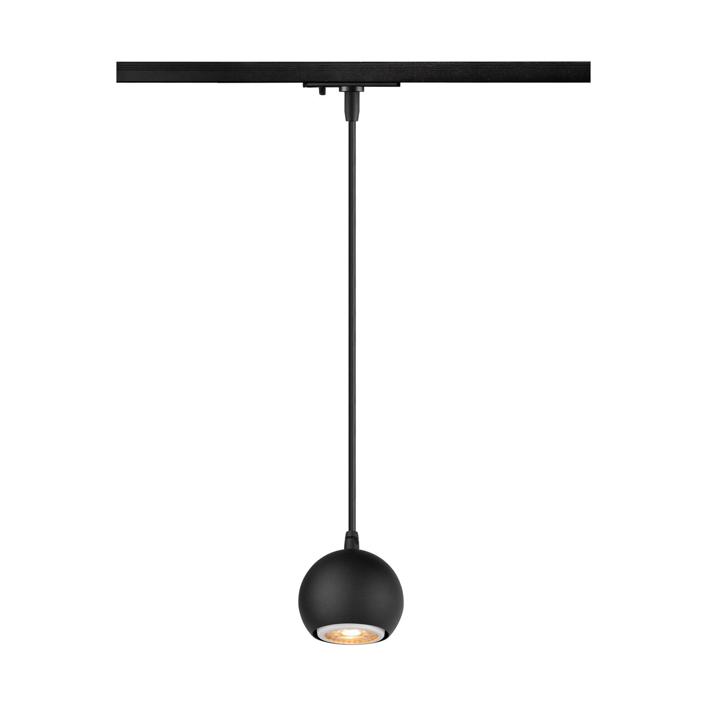 LIGHT EYE® 90, 1~ Pendelleuchte, GU10, Pendellänge 150 cm, 1x max. 6 W, matt schwarz