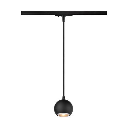 LIGHT EYE® 90, 1~ Pendelleuchte, GU10, Pendellänge 150 cm, 1x max. 6 W, matt schwarz