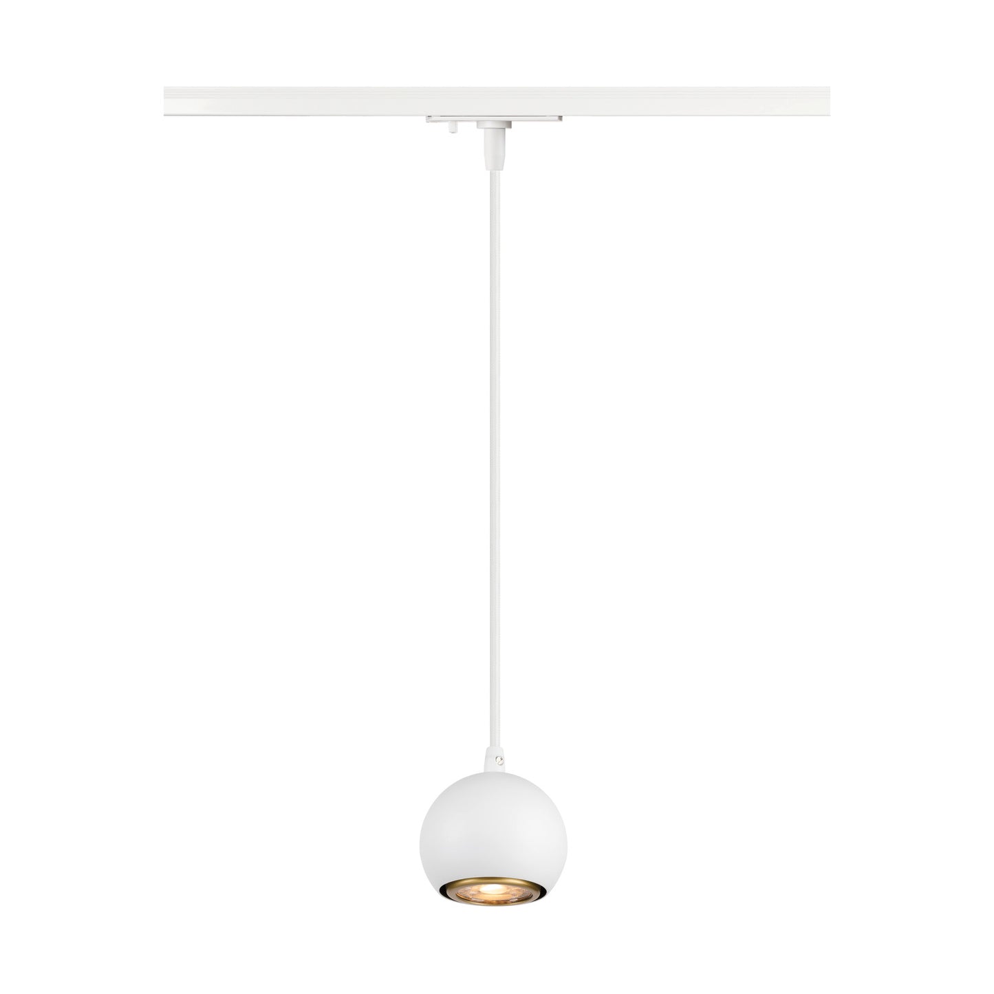 LIGHT EYE® 90, 1~ Pendelleuchte, GU10, Pendellänge 150 cm, 1x max. 6 W, matt weiß