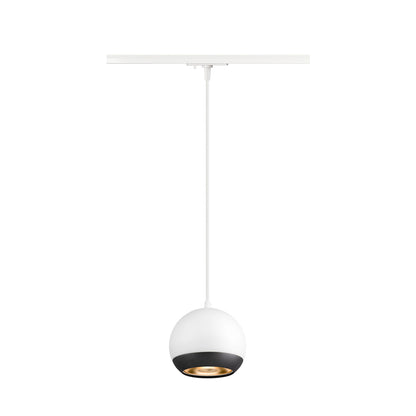 LIGHT EYE® 150, 1~ Pendelleuchte, GU10, Pendellänge 150 cm, 1x max. 13 W, matt weiß