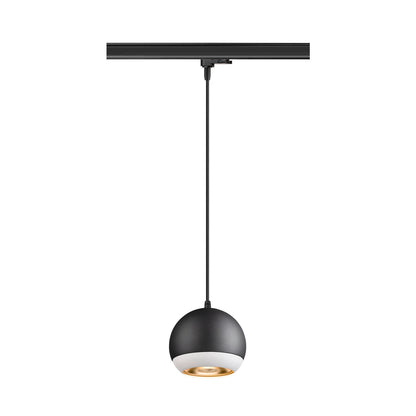 LIGHT EYE® 150, 3~ Pendelleuchte, GU10, Pendellänge 150 cm, 1x max. 13 W, matt schwarz