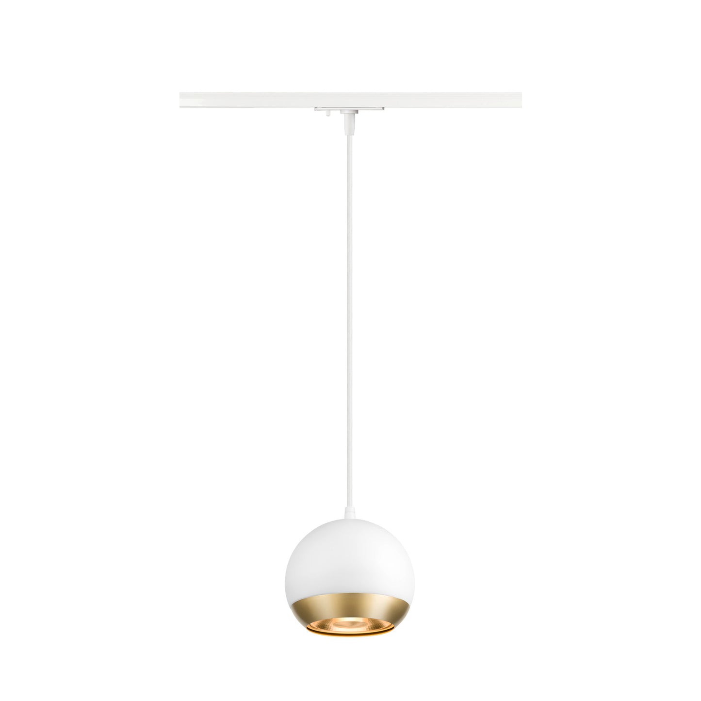 LIGHT EYE® 150, 1~ Pendelleuchte, GU10, Pendellänge 150 cm, 1x max. 13 W, matt weiß