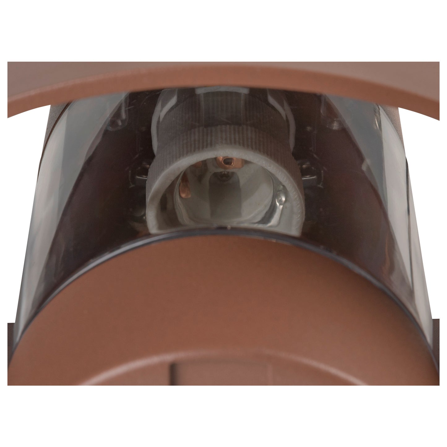 PHOTONI CYL, Wandaufbauleuchte, zylindrisch, 1x max. 13 W, E27, rost
