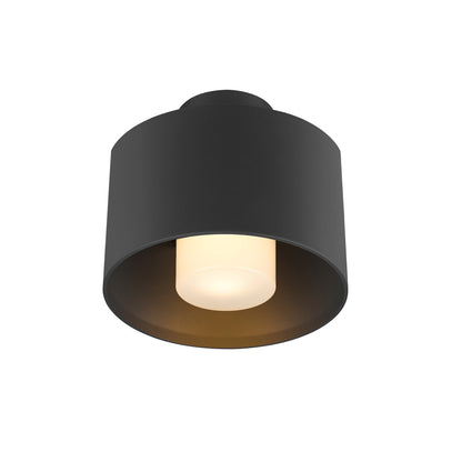 PHOTONI CYL, Deckenaufbauleuchte, zylindrisch, 1x max. 13 W, E27, schwarz