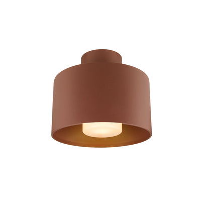 PHOTONI CYL, Deckenaufbauleuchte, zylindrisch, 1x max. 13 W, E27, rost