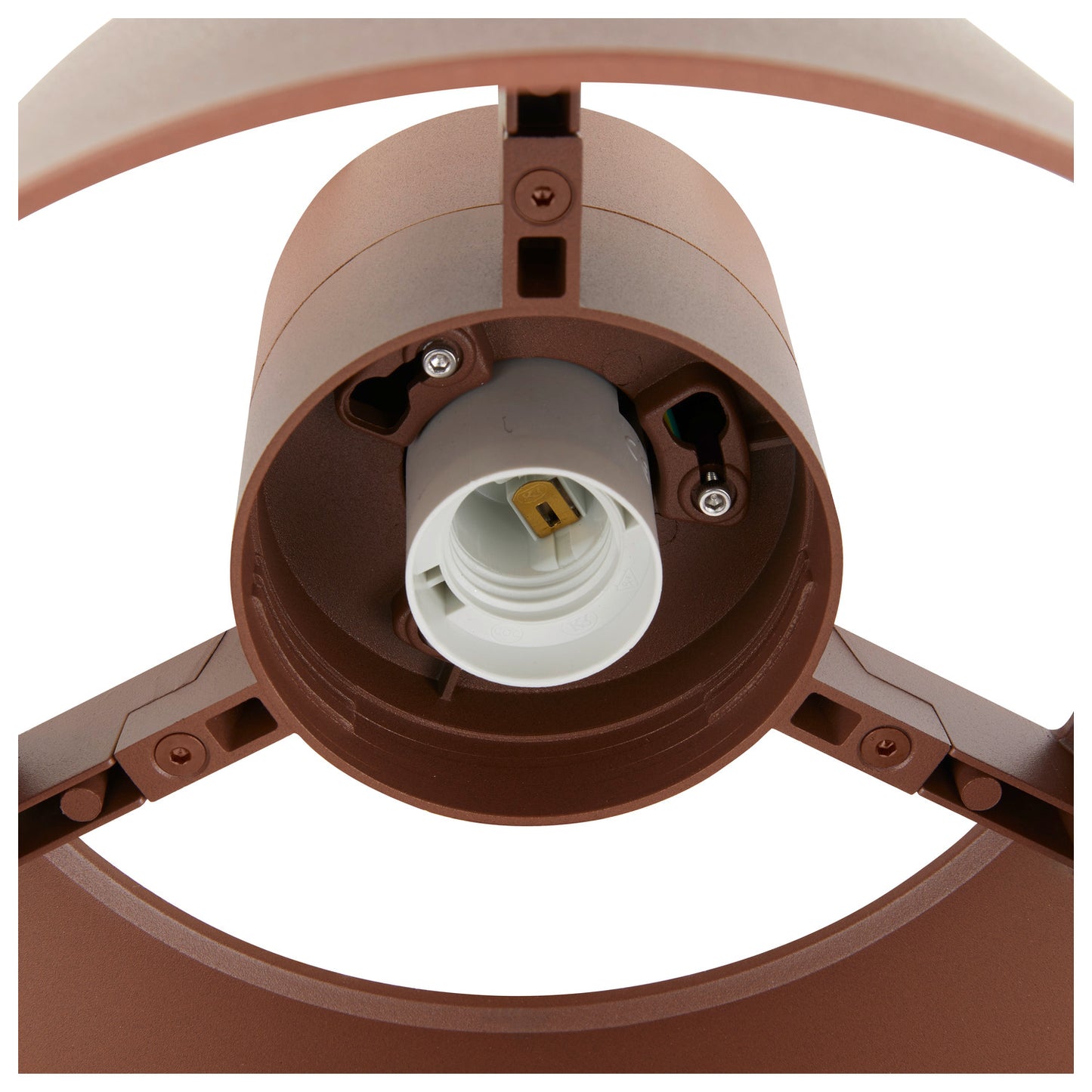 PHOTONI CYL, Deckenaufbauleuchte, zylindrisch, 1x max. 13 W, E27, rost