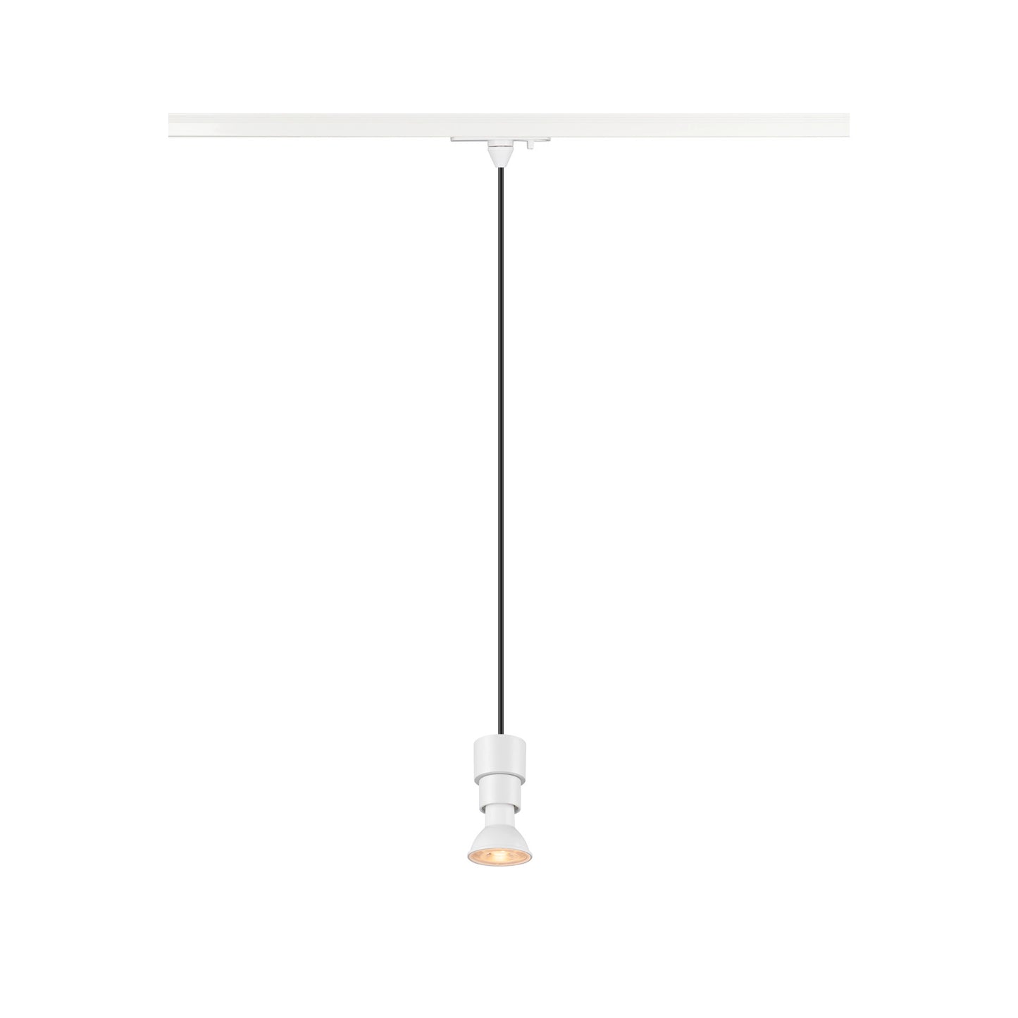 PURI 2.0 Basic, 1~ Pendelleuchte, GU10, Pendellänge 200 cm, 1x max. 6 W, weiß