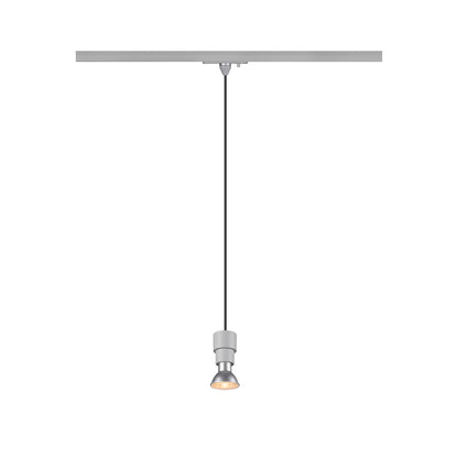 PURI 2.0 Basic, 1~ Pendelleuchte, GU10, Pendellänge 200 cm, 1x max. 6 W, grau