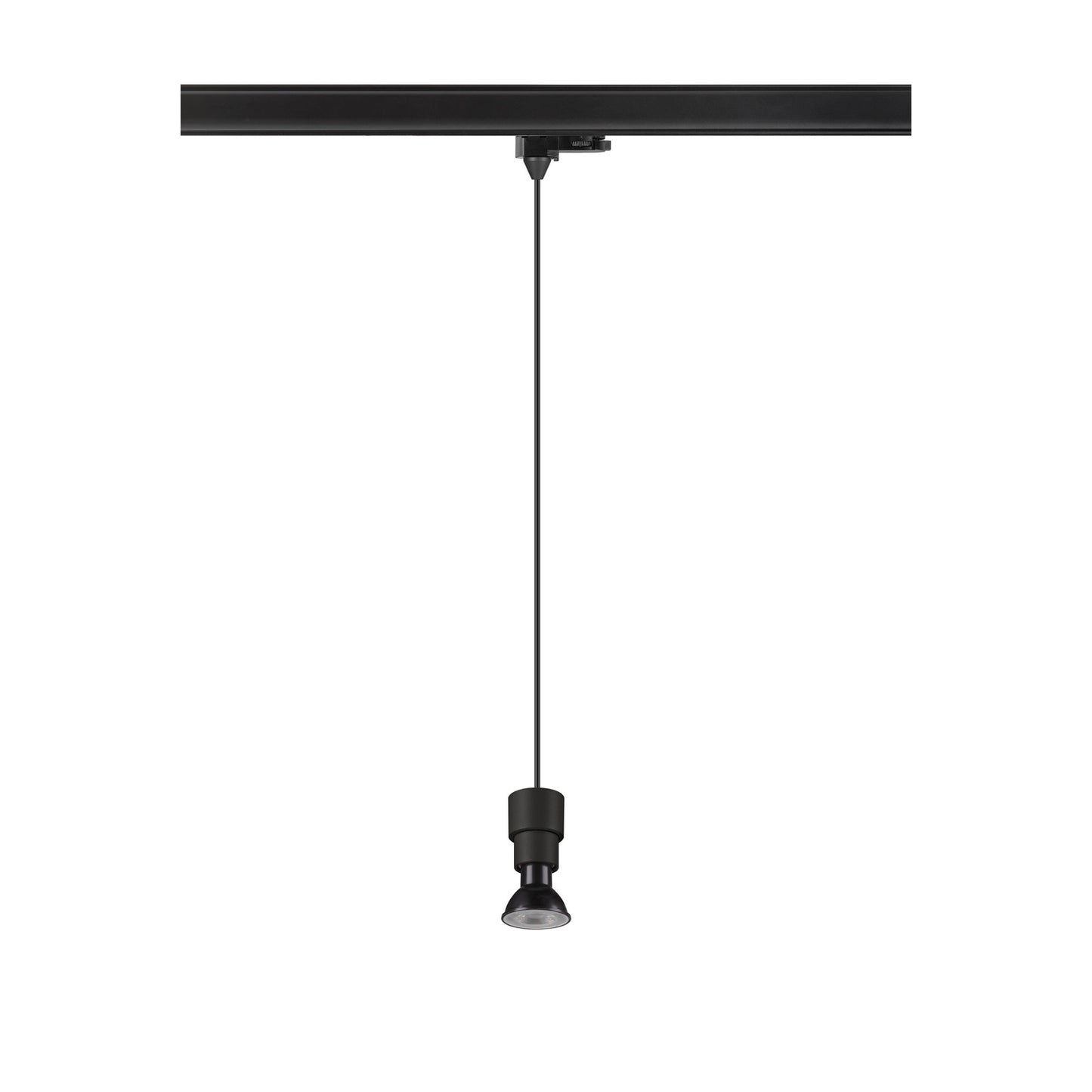 PURI 2.0 Basic, 3~ Pendelleuchte, GU10, Pendellänge 200 cm, 1x max. 6 W, schwarz