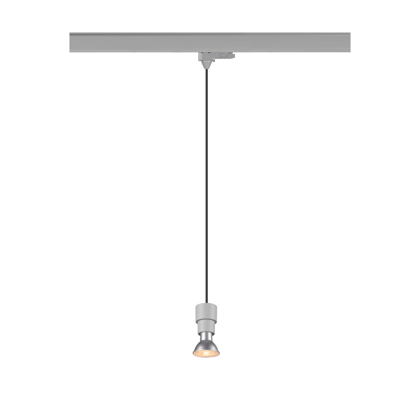 PURI 2.0 Basic, 3~ Pendelleuchte, GU10, Pendellänge 200 cm, 1x max. 6 W, grau