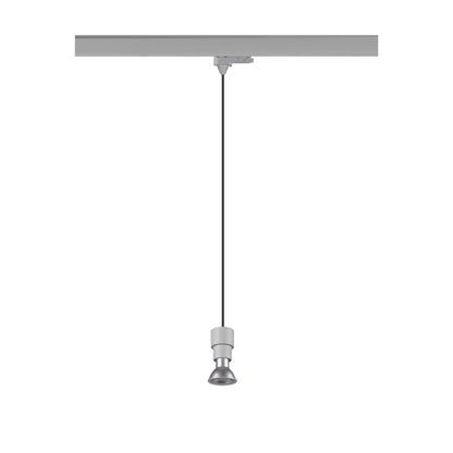 PURI 2.0 Basic, 3~ Pendelleuchte, GU10, Pendellänge 200 cm, 1x max. 6 W, grau