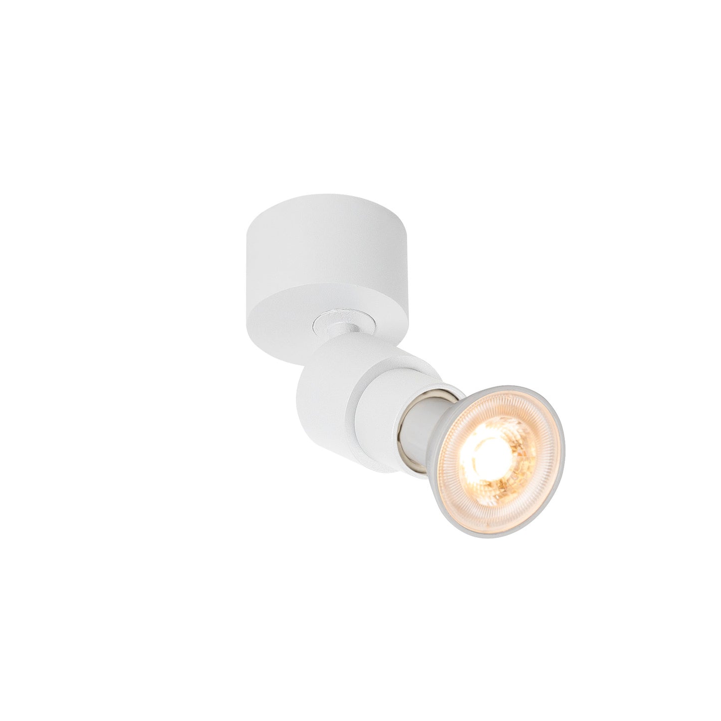 PURI 2.0 Basic, Wand- und Deckenaufbauleuchte, rund, 1x max. 6 W GU10, weiß