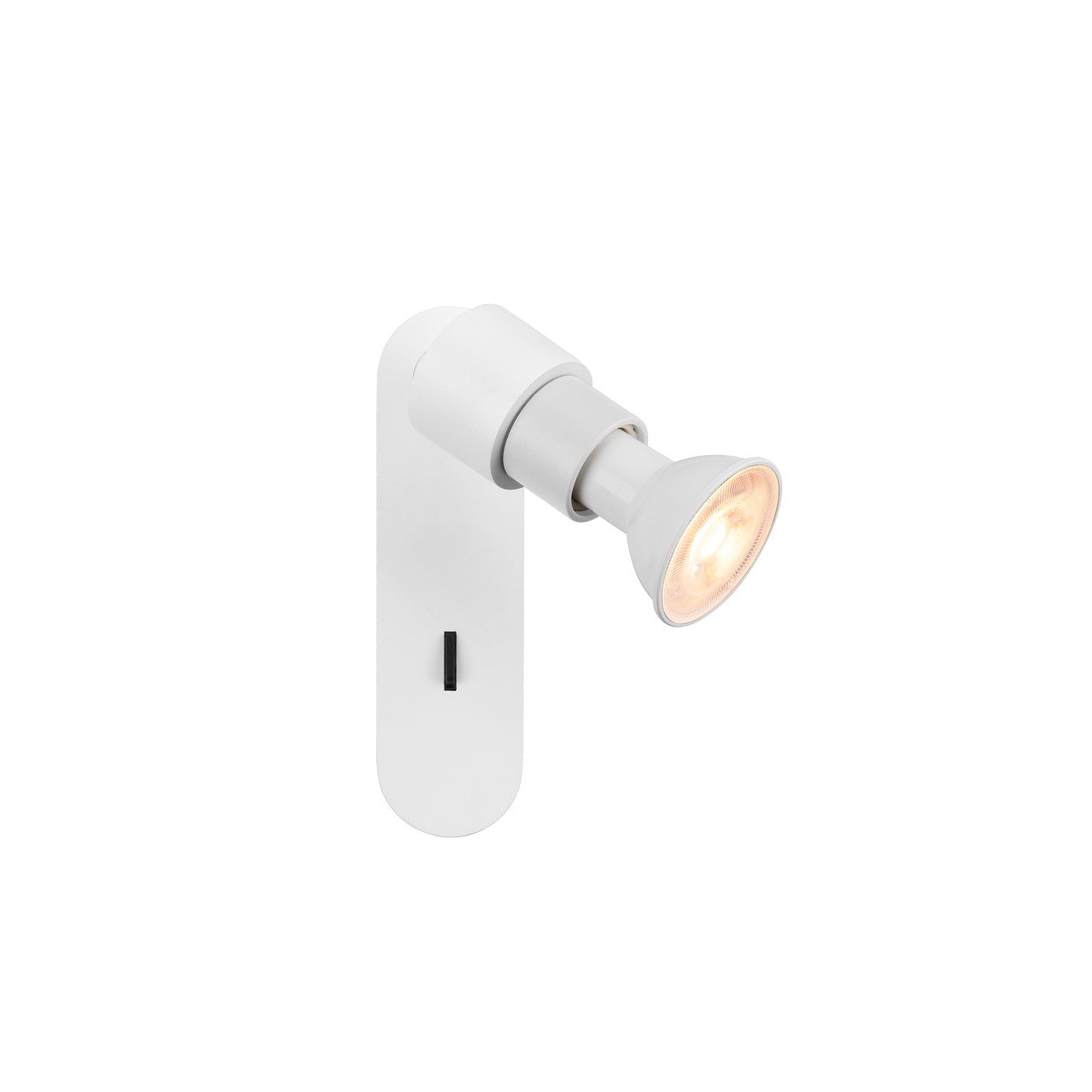 PURI 2.0 Basic, Wand- und Deckenaufbauleuchte, Schalter, rund, 1x max. 6 W GU10, weiß