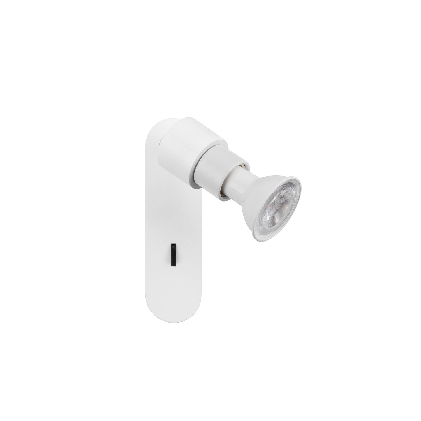 PURI 2.0 Basic, Wand- und Deckenaufbauleuchte, Schalter, rund, 1x max. 6 W GU10, weiß