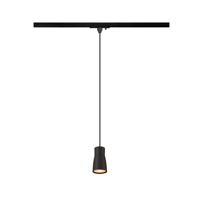PURI 2.0 Dome, 1~ Pendelleuchte, GU10, Pendellänge 200 cm, 1x max. 6 W, schwarz