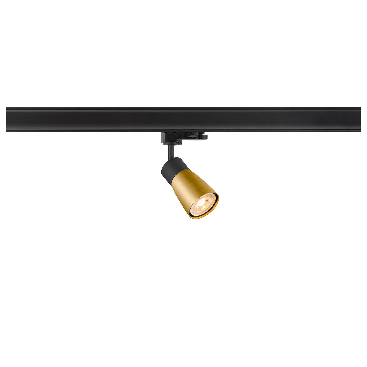 PURI 2.0 Dome, 3~ Spot, GU10, 1x max. 6 W, schwarz / gold